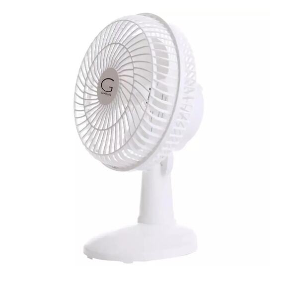Genesis 6-Inch Clip Convertible Table-Top & Clip Fan Two Quiet Speeds - NEW - Picture 2 of 5